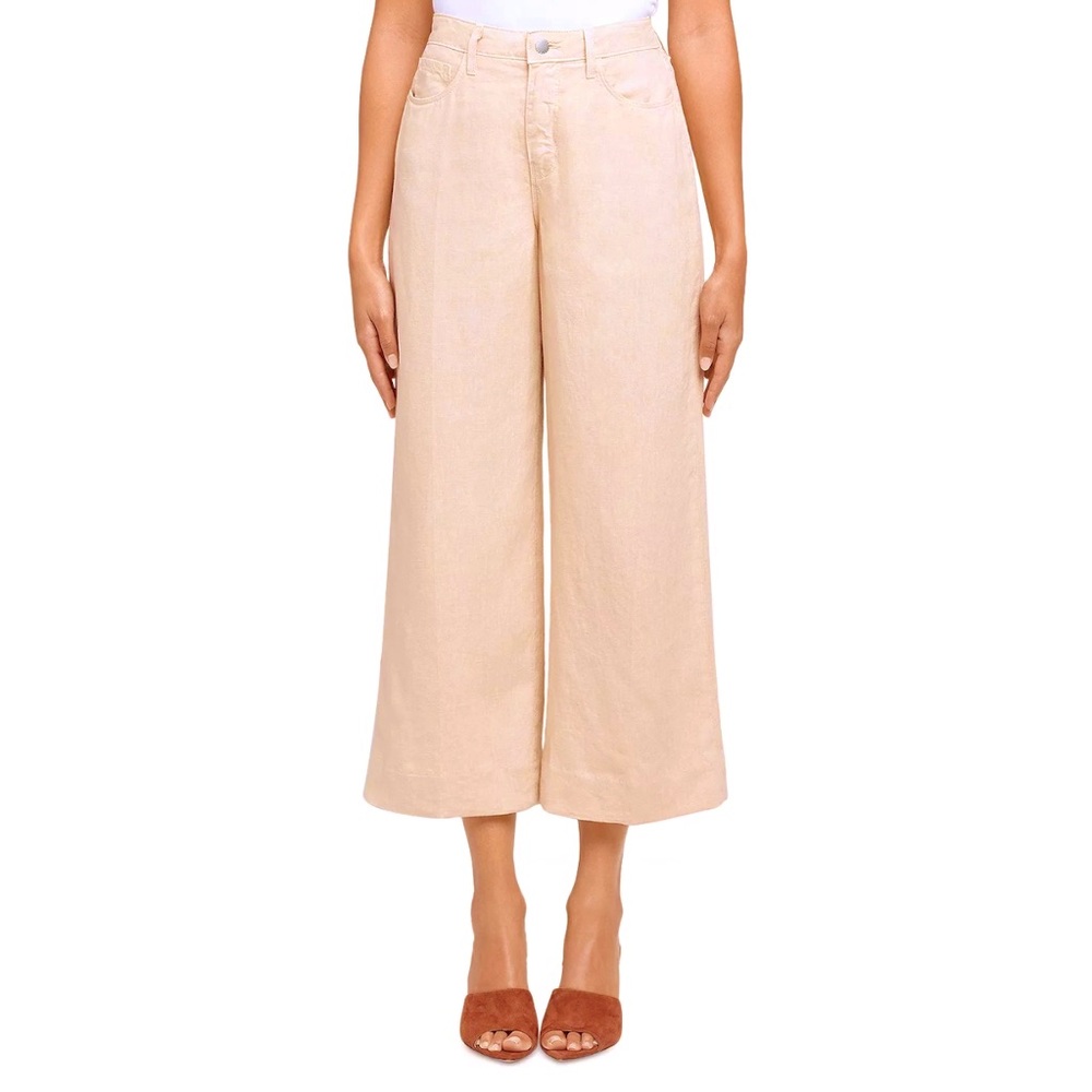 L’agence Danica 100% linen pants in dusty pink size 29